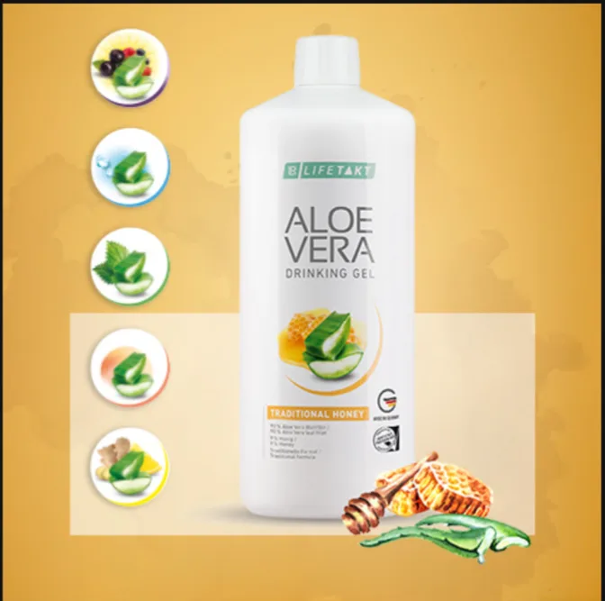 Aloe vera melocotón bebible 